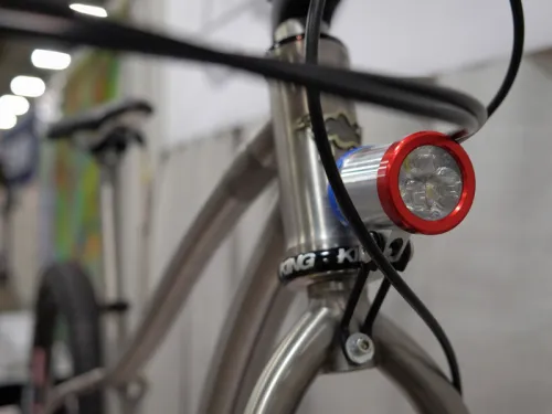 Sinewave Beacon Installed on fork mount